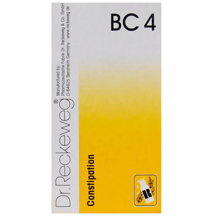 Dr. Reckeweg Bio Combination 4 (BC 4) Tablets