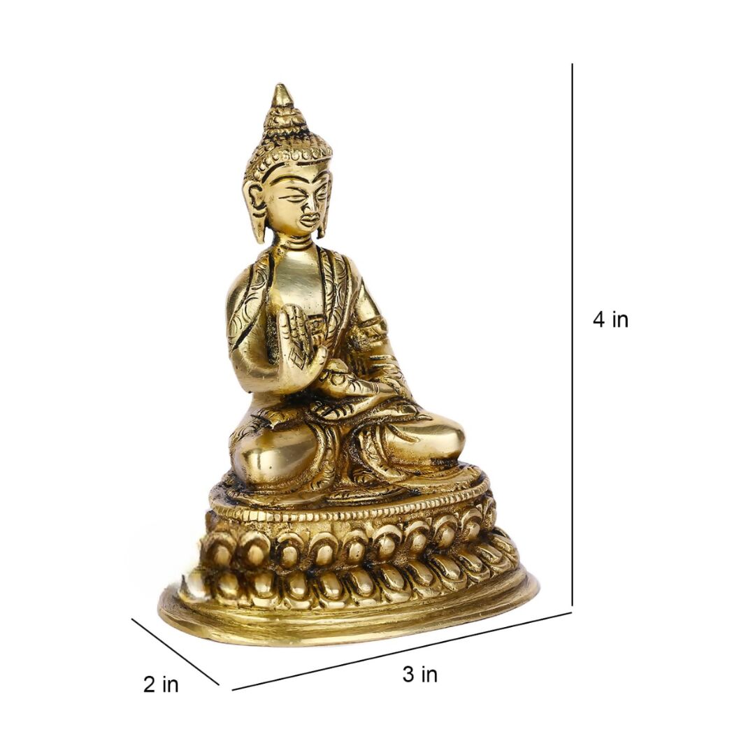 Collectible India Small Lord Blessing Buddha Idol