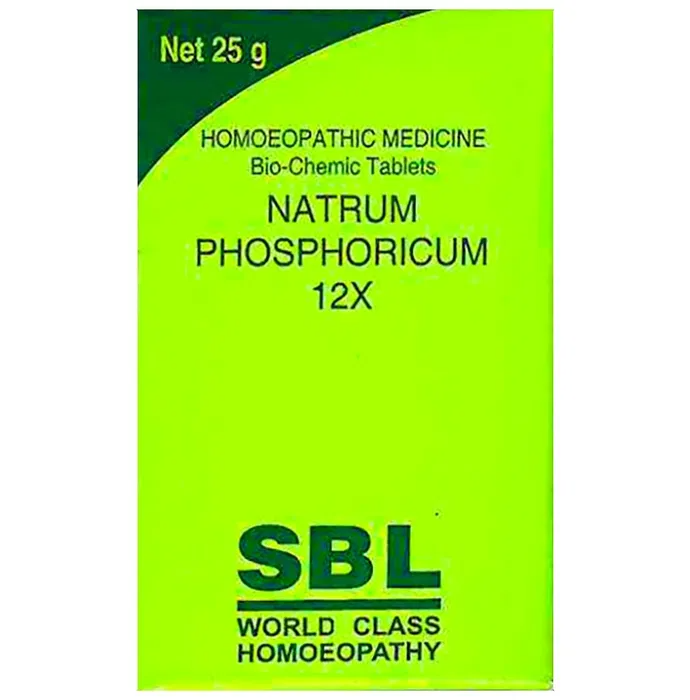 SBL Homeopathy Natrum Phosphoricum Biochemic Tablets