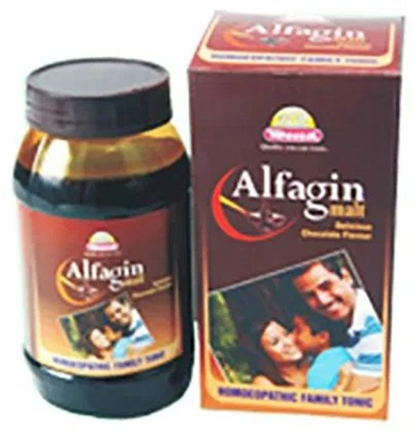 Wheezal Homeopathy Alfagin Malt Delicious Chocolate