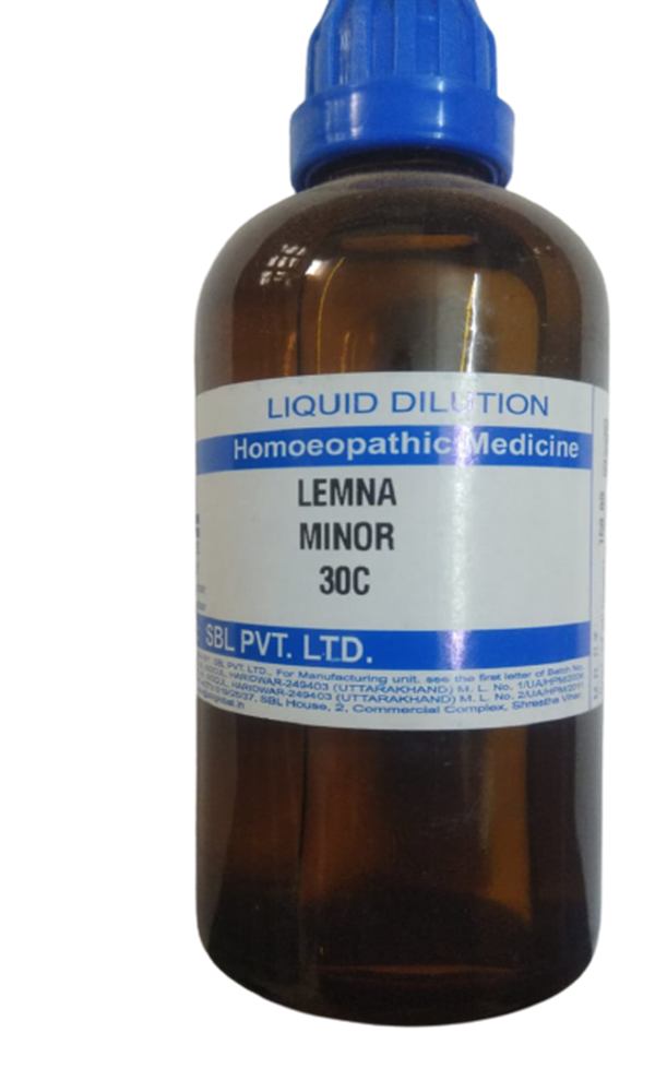 SBL Homeopathy Lemna Minor Dilution