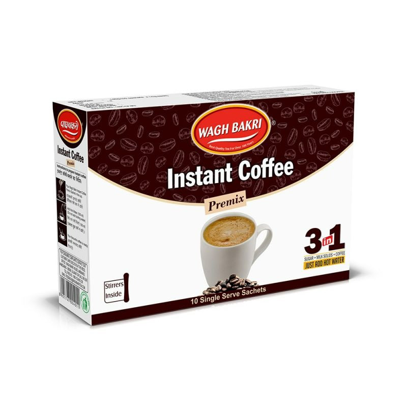 Wagh Bakri Coffee Instant Premix (10 Sachets)