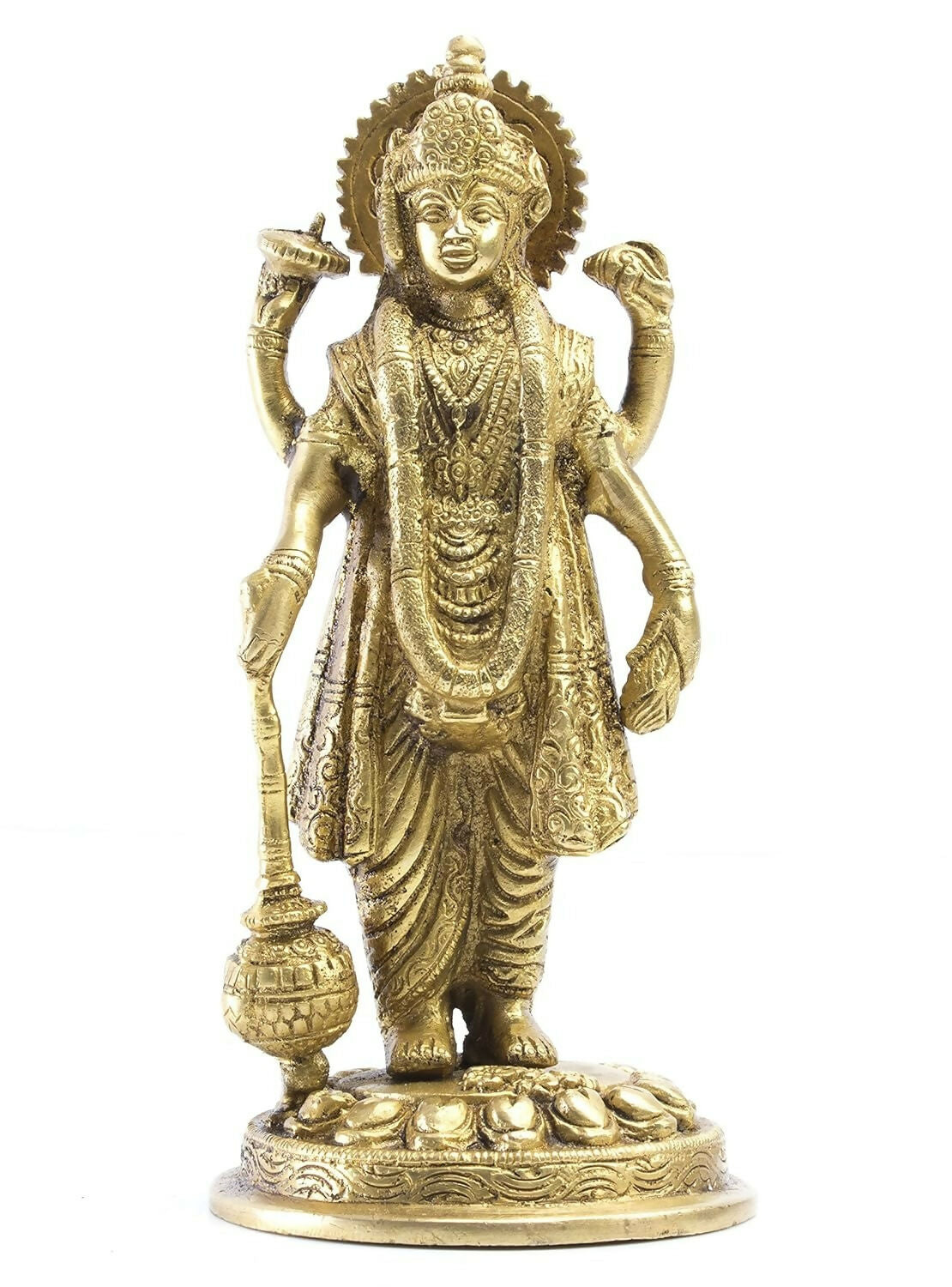 Mohan Jodero Brass Lord Vishnu Idol