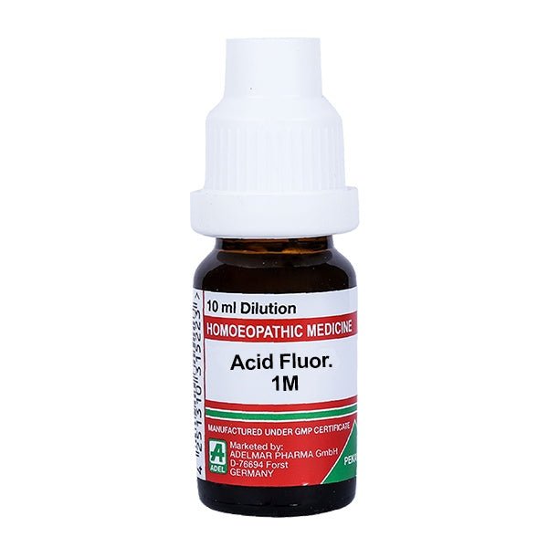 Adel Homeopathy Acid Fluoric Dilution (10 ml)