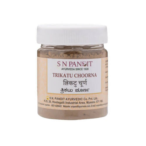 S N Pandit Ayurveda Trikatu Choorna -100 gm