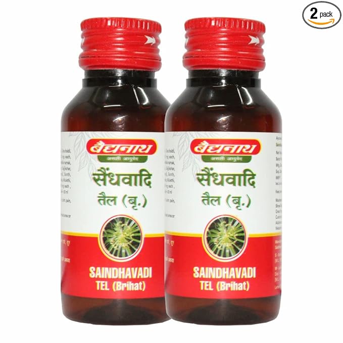 Baidyanath Saindhavadi Tel Brihat 50 Ml (Pack Of 2) Liquid